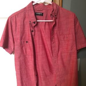 Express Short Sleeve Button Up Shirt
